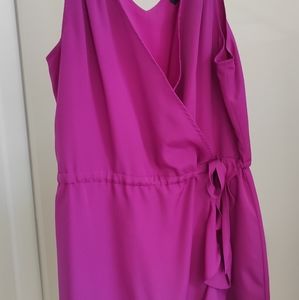 Banana Republic ladies magenta dress size 6